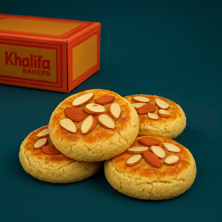 Almond Nan Khatai / Special Nankhatai (Almond Khatai)